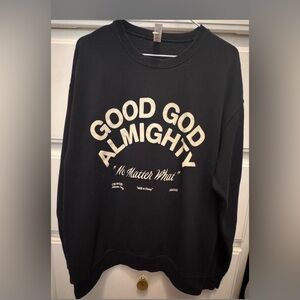 Black Crowder Concert Sweatshirt